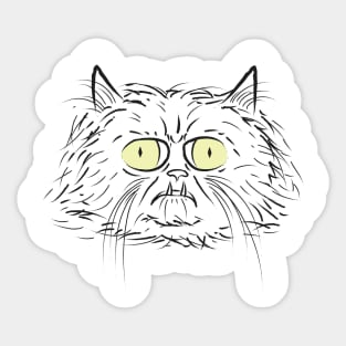 Phenomenon Cat Sticker